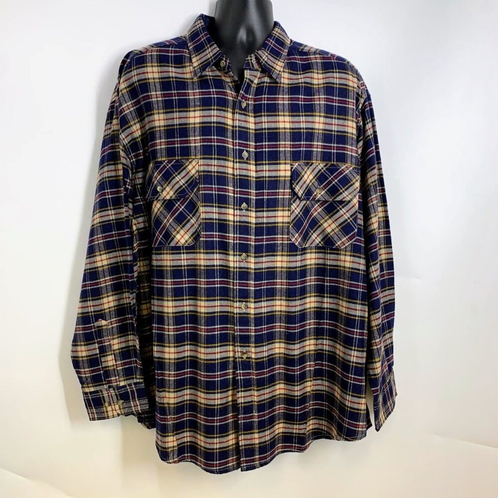 Northwest Territory Men's Plaid Lined Button Up Long‎ Sleeve Shaket SZ 2X NWT